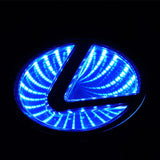 For Lexus Car LED Front Emblem Badge Lighting Sticker Accessories