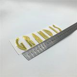 Mitsubishi GRANDIS ABS Car Rear Sticker Emblem Badge Decal