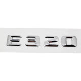 Mercedes Benz E300 E320 E350 E400 E420 E430 E500 E550 Car Rear Stickers Enblem Badge