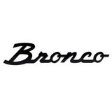 Ford Bronco Logo ABS Car Rear Sticker Auto Body Emblem Badge Decal