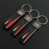 Volkswagen VW R Suede Car Keychain Pendant Key Chain Holder