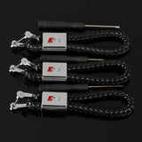 Audi RS PU Leather Metal Car Keyring