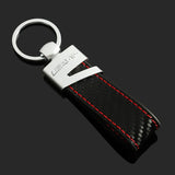 Mercedes Benz AMG Metal Leather Car Keychian Auto Key Holder Keyring