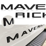 Ford Maverick ABS Car Rear Sticker Auto Trunk Emblem Badge Decal