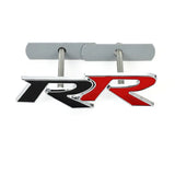 Metal Car Front Hood Grille Decal Trunk Badge RR Logo for Honda Civic Mugen Fit Hornet City Accord Crv Hrv Accessories