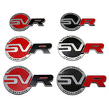 Land Rover SVR Logo Metal Car Front Grille Emblem Badge Rear Sticker Decal