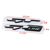 Hyundai GT Line Logo ABS Car Rear Sticker Trunk Emblem Badge Decal