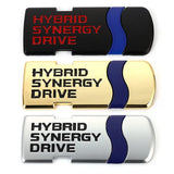 Car Trunk Badge Emblem Sticker for Toyota Hybrid Synergy Drive Reiz RAV4 Aygo Avensis Auto Whole Body Decal Exterior Accessories