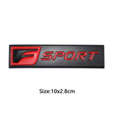 3D Metal Car F Sport Logo Emblem Badge Body Side Sticker for LEXUS