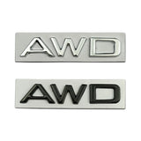AWD Logo Car Rear Trunk Badge Whole Body Emblem Sticker for Lexus Nx200t Ct200h Lm Rx Gs 570 Gx Rx350 Gx470 Es350