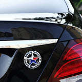 Jeep Lone Star Metal Car Front Grille Emblem Badge Auto Rear Sticker Decal