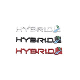 Car Trunk Rear Badge Sticker for Toyota HYBRID Logo RAV4 Reiz Aygo CHR Auris Rav4 Yaris Corolla Auto Decal Exterior Accessories