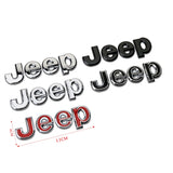 Jeep Metal Car Front Hood Sticker Decal Auto Trunk Emblem Badge