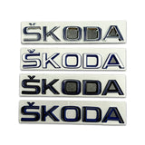 Skoda Metal Car Rear Sticker Trunk Emblem Badge Decal