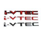 Car Sticker VTEC Emblem Decal for Honda  I VTEC Badge Fit Accord Odyssey CRV HRV Exterior Accessories Decoration