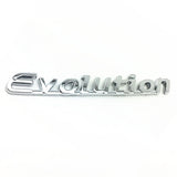 Mitsubishi EVOLUTION ABS Letter Car Rear Sticker Emblem Badge
