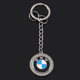 BMW Diamond Metal Car Key Rings Keychain Pendant