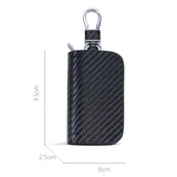 BMW Carbon Fiber Car Key Bag Key Case Cover