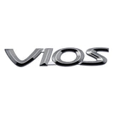 Car Rear Tail Trunk Emblem Sticker for Toyota VIOS Letter Decal Modified Badge Exterior Decoration Atuo Accessories
