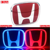 Honda Car LED Front Emblem Sticker Rear Trunk Light Badge