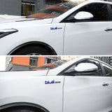 Hyundai Blue Drive Logo Car Rear Sticker Decal Trunk Emblem Badge