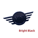 Metal Car Front Sticker for Mini Cooper Auto Rear Emblem Badge Accessories