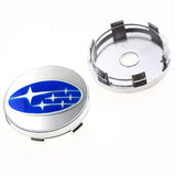 4pcs/set 60mm Subaru ABS Car Wheel Hub Center Caps Covers