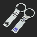For Volkswagen VW Tiguan Touran Passat MK7 MK5 Polo Golf MK2 MK3 MK4 Beetle CC Metal Car Key Chain Keychain Holder Keyring