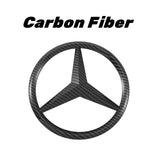 18.8cm ABS Car Front Grille Center Badge Cover for Mercedes Benz W204 W205 W210 W211 W212 W213 C E Class GLA GLK ML GLC GLE