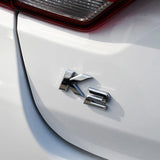 KIA K2 K3 K4 K5 KX7 Metal Car Rear Sticker Trunk Emblem Badge Decal