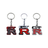 Nissan GTR Logo Metal Car Key Rings Keychain Pendant