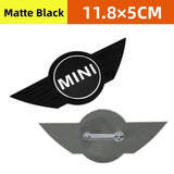 ABS Car Styling for Mini Cooper Hood Emblem Sticker Refit Replacement Front Head Accessories