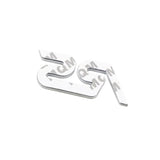 Ford RS Logo Metal Car Front Grille Emblem Auto Rear Trunk Badge Sticker