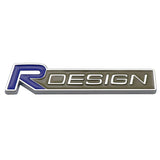 Volvo R Design Logo Metal Car Front Hood Grille Emblem Bagde Sticker Decal