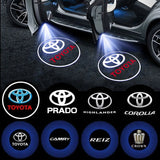 Car Door Welcome Laser Shadow Lamp Projector LED Light for Toyota