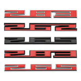 Chevrolet Letter 262 265 267 283 Metal Car Rear Sticker Decal Trunk Emblem Badge