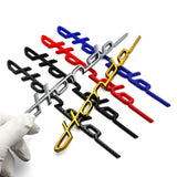 ABS Car Body Sticker Side Badge Accessories for   Mugen Power Accord Jazz Crider City XR-V CR-V Jade Inspire Fit Odyssey