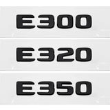 Mercedes Benz E200L E260L E300 E320L E320 E350L E350 E500 E550 ABS Car Rear Sticker Emblem Badge