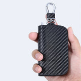 Mercedes Benz Carbon Fiber Car Key Bag Key Case Cover