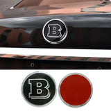 60mm Mercedes Benz Brabus Metal Car Rear Sticker Emblem Badge Decal
