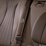 2pcs 33cm Audi Logo Suede Car Seat Safety Belt Pads Shoulder Protection Cover