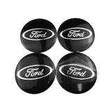 4pcs 60mm Ford Car Wheel Center Hub Cap Sticker Decal
