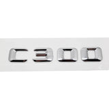 Mercedes Benz C240 C250 C260 C280 C300 C320 C350 C400 C500 Car Rear Stickers Decals Badge
