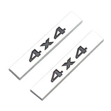 2PCS Dodge 4x4 LIMITED Logo Car Trunk Sticker Body Side Emblem Badge
