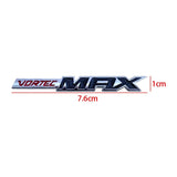 2pcs Chevrolet VORTEC MAX Metal Car Rear Sticker Decal Auto Body Side Emblem Badge