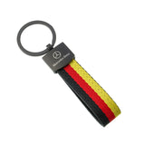 Mercedes Benz Nylon Webbing Car Key Chain Holder Keyring Pandant
