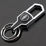 Lincoln Metal Men Car Keyring Key Chain