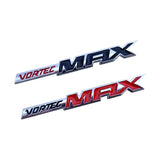 2pcs Chevrolet VORTEC MAX Metal Car Rear Sticker Decal Auto Body Side Emblem Badge