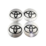 4pcs/set 65mm Toyota Car Wheel Center Hub Cap Sticker Decal