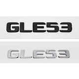 Mercedes Benz GLE53 GLE63 GLE300 GLE320 GLE350 GLE500 GLE550 ABS Car Rear Sticker
